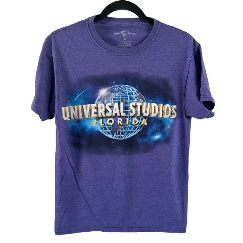 Universal Studios Sz Small Souvenir Logo Purple T-Shirt